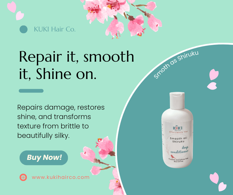 My Store deep conditioning treatment bottle for frizz-free, smooth hair with silk-like shine and nourishing formula.