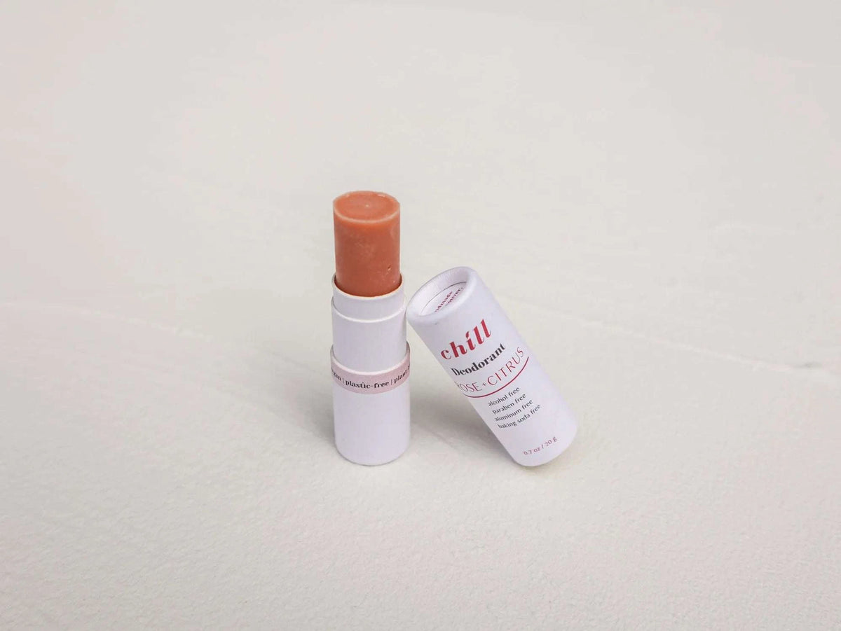 Natural Deodorant Stick - Rose & Citrus