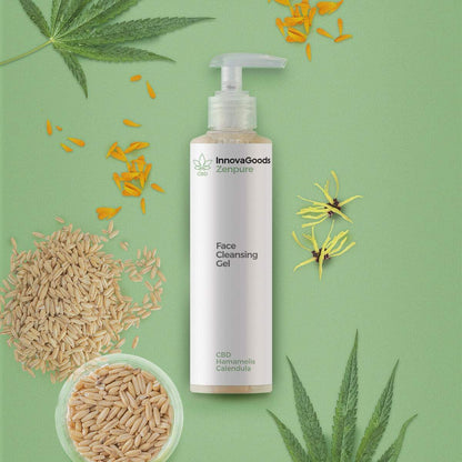 Electric Facial Blackhead Cleaner Pack and Zenpure CBD Facial Cleansing Gel 200 ml InnovaGoods-4
