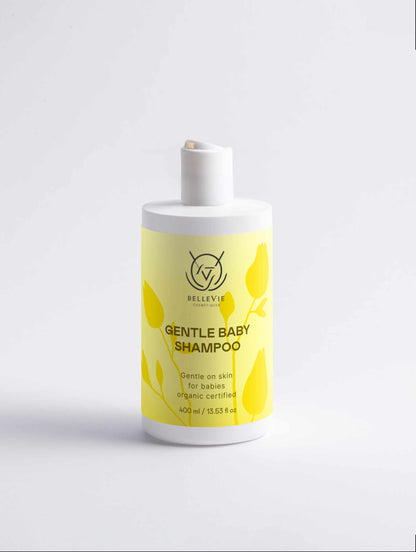 Gentle Baby Shampoo – Organic, Tear-Free Shampoo for Sensitive & Newborn Hair-0