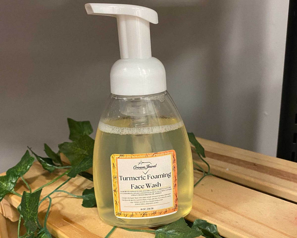Foaming Turmeric Facial Cleanser-0