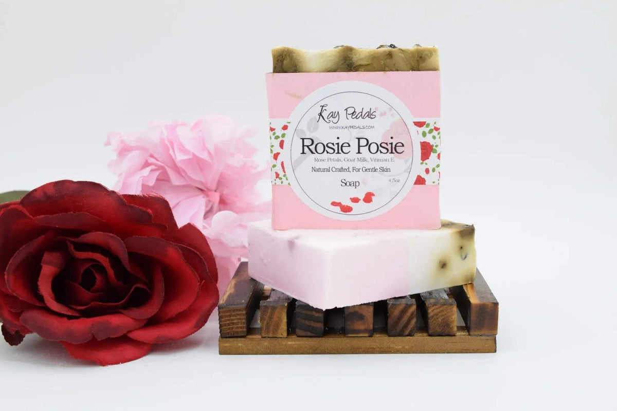 Rosie Posie Natural Crafted Bar Soap 4.5oz
