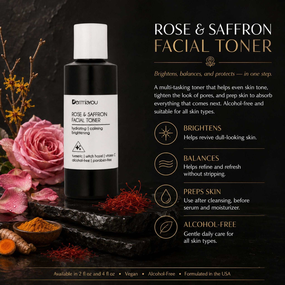 ROSE & SAFFRON FACIAL TONER-1