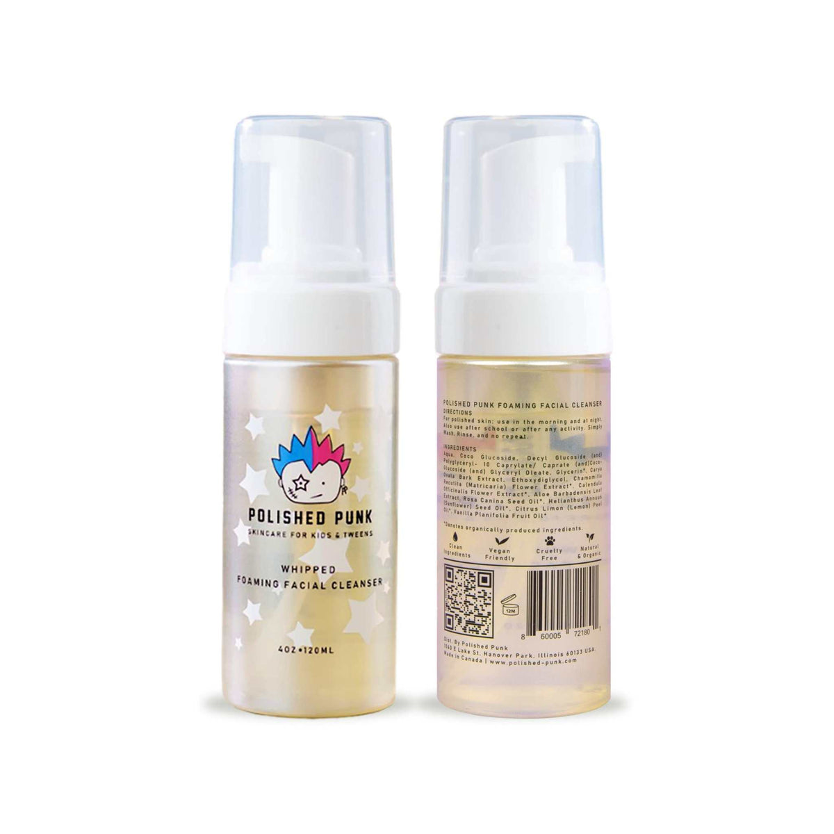 Whipped Foaming Facial Cleanser- Soap Free, Tear-Free, Fragrance Free-3
