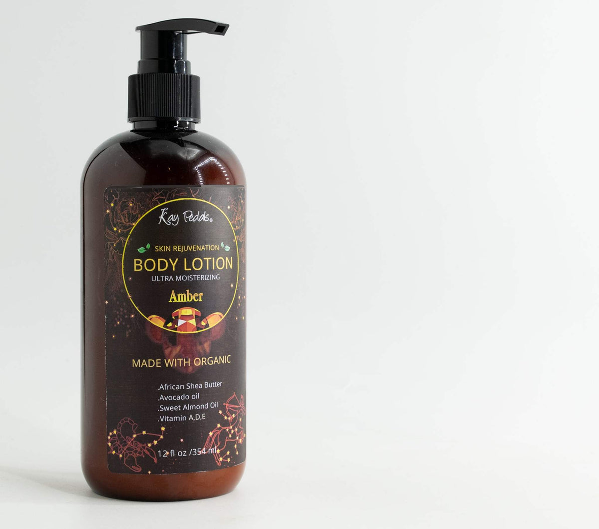 Amber Stone Natural Organic Body Lotion