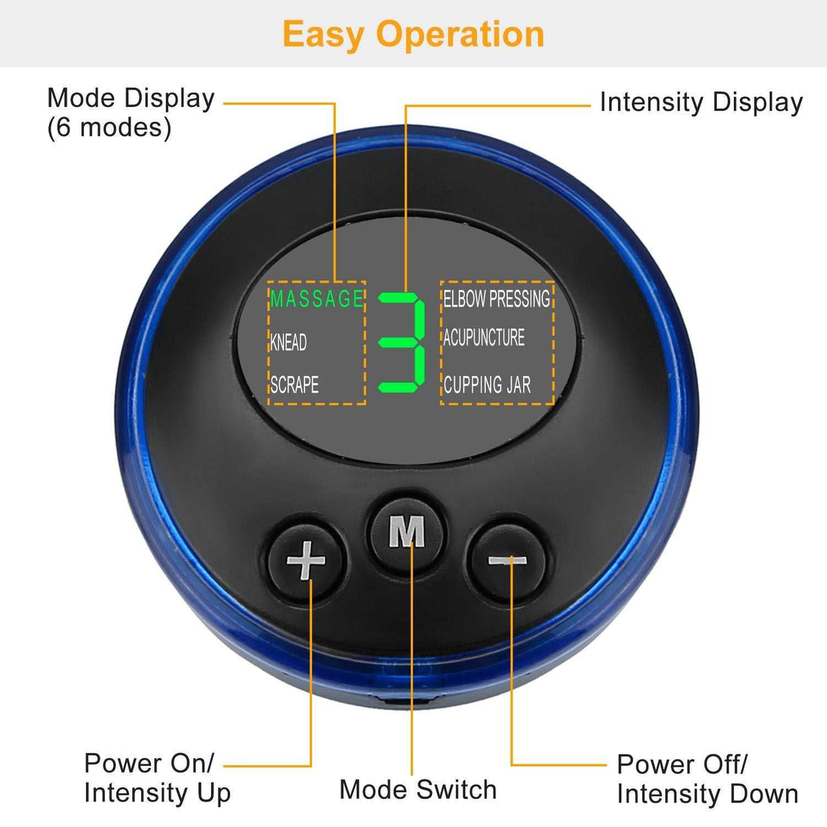 Doba EMS foot massage pad with electric stimulator for muscle relaxation, pain relief, and leg reshaping.
