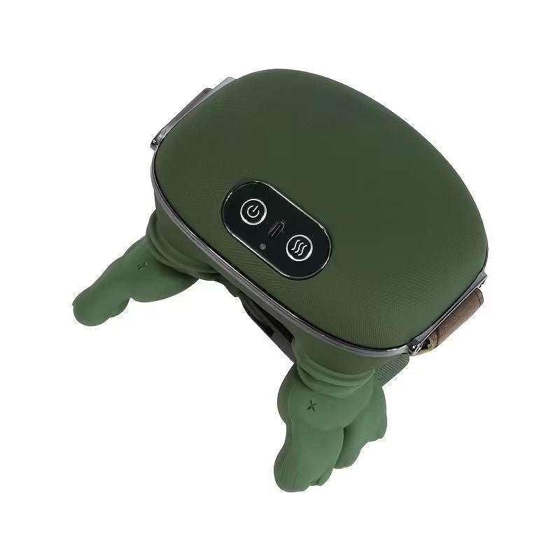 Doba cordless neck and shoulder massager with heat and deep tissue massage, portable and rechargeable for pain relief.