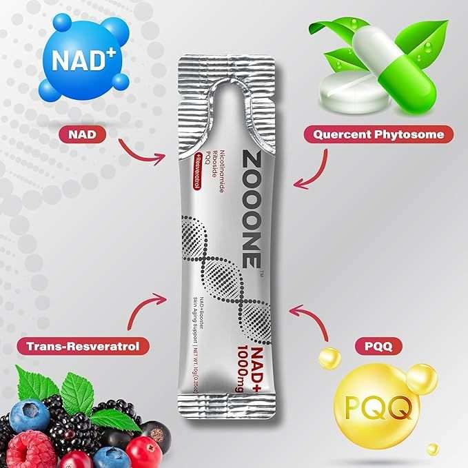 Doba NAD booster packs for men and women, containing nicotinamide riboside and resveratrol for cellular energy support.