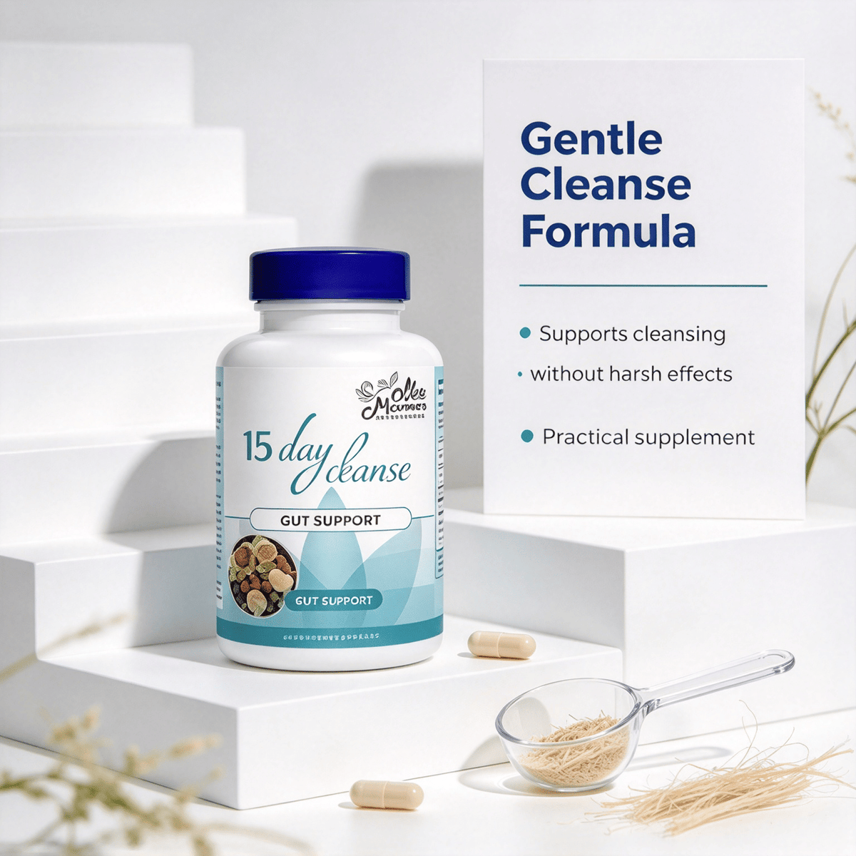 Doba Botanical Blend Gut Wellness Capsules showing natural plant extract dietary supplement for digestive health and daily nutrition