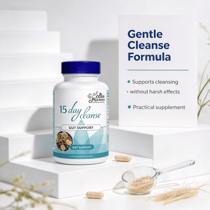 Doba Botanical Blend Gut Wellness Capsules showing natural plant extract dietary supplement for digestive health and daily nutrition