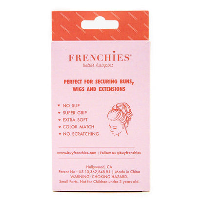 Frenchies Blonde Velvet Hairpins