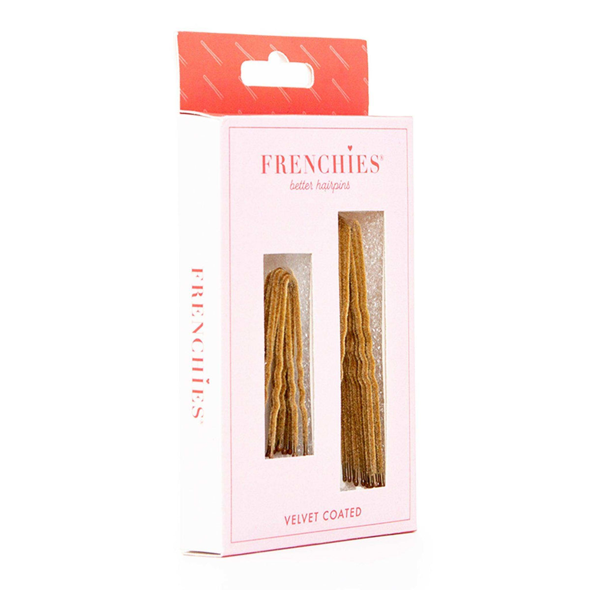 Frenchies Blonde Velvet Hairpins