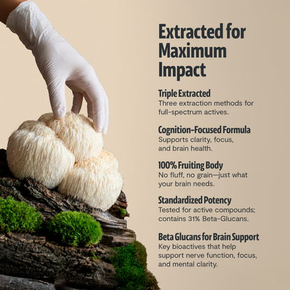 FreshCap Mushrooms Organic Mushroom Complex supplement capsules, showing a bottle of dietary mushroom capsules on a white background.