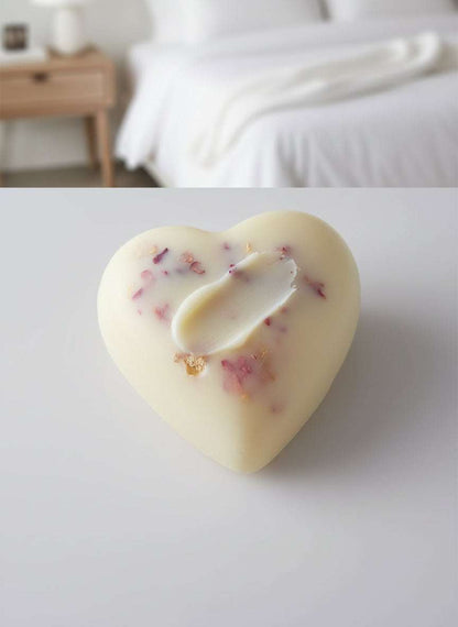 Lotion Bar with Rose Petals-2