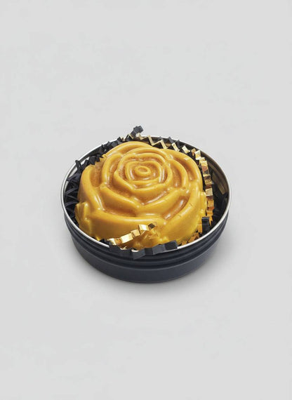 Lotion Bar with Rose Petals-4
