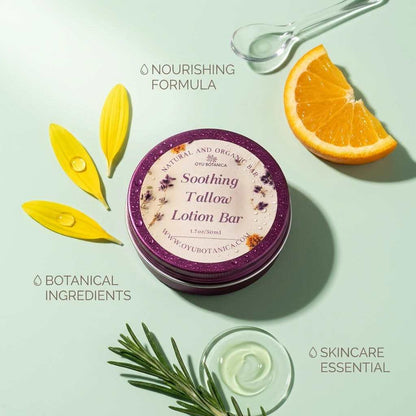 Tallow Lotion Bar (Unscented)-0