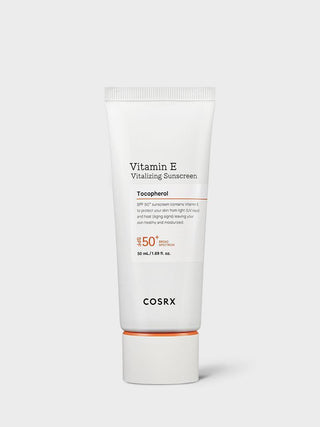 Crème solaire revitalisante à la vitamine E SPF 50+