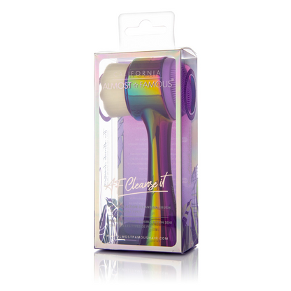 "Cleanse It" 2-in-1 Facial Cleansing & Exfoliator Brush | Almost Famous-5